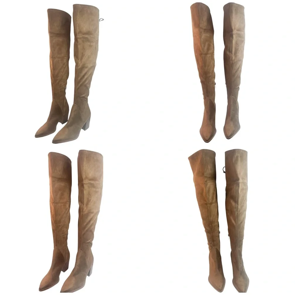 Marc Fisher LTD Over-the-Knee Suede Boots Size 9.5M